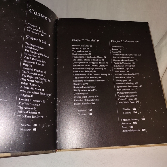 3-Minute Einstein by Paul Parsons 2011 HC GC - Picture 5 of 7